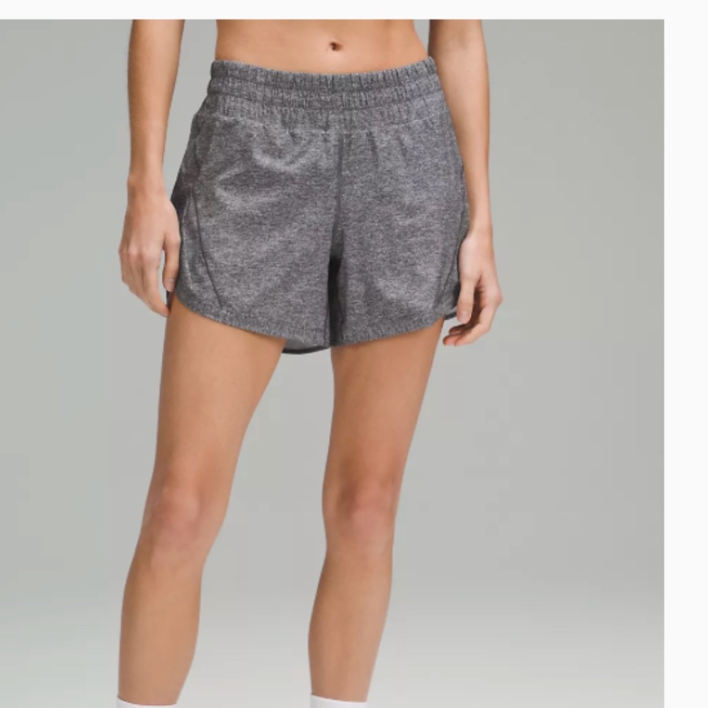 Lululemon Track That Mid-Rise Lined Short 5"